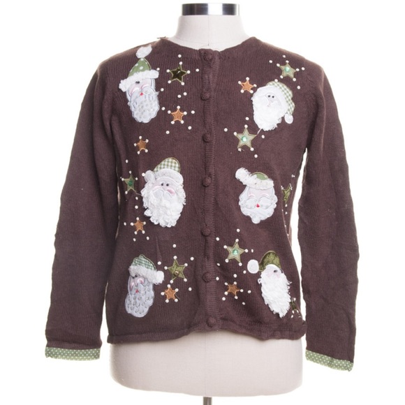 Vintage Ugly Christmas Cardigan - Picture 1 of 5